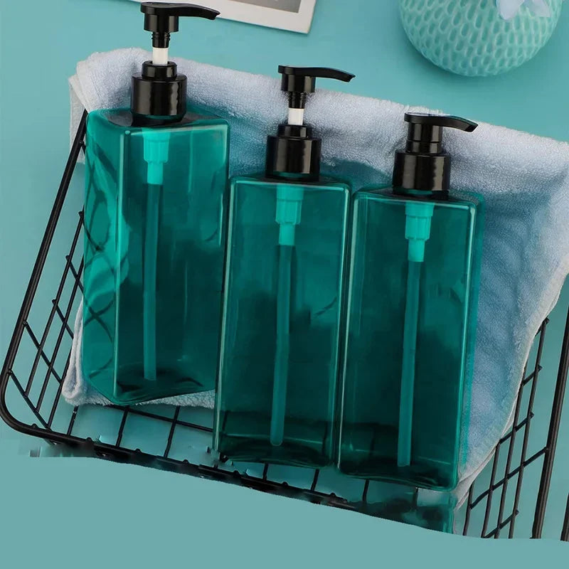 500ml Dispensador de jabón con gran variedad de colores y pegatinas para su función