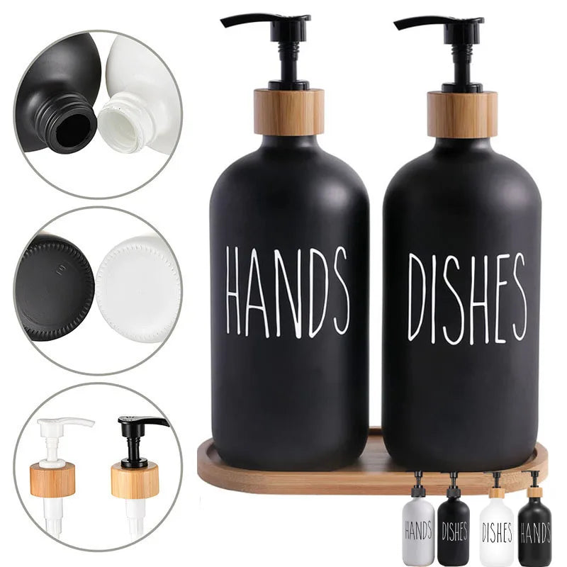 500ml Dispensador de jabón de cocina con diferentes tipos de utilidades