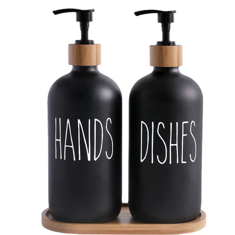 500ml Dispensador de jabón de cocina con diferentes tipos de utilidades