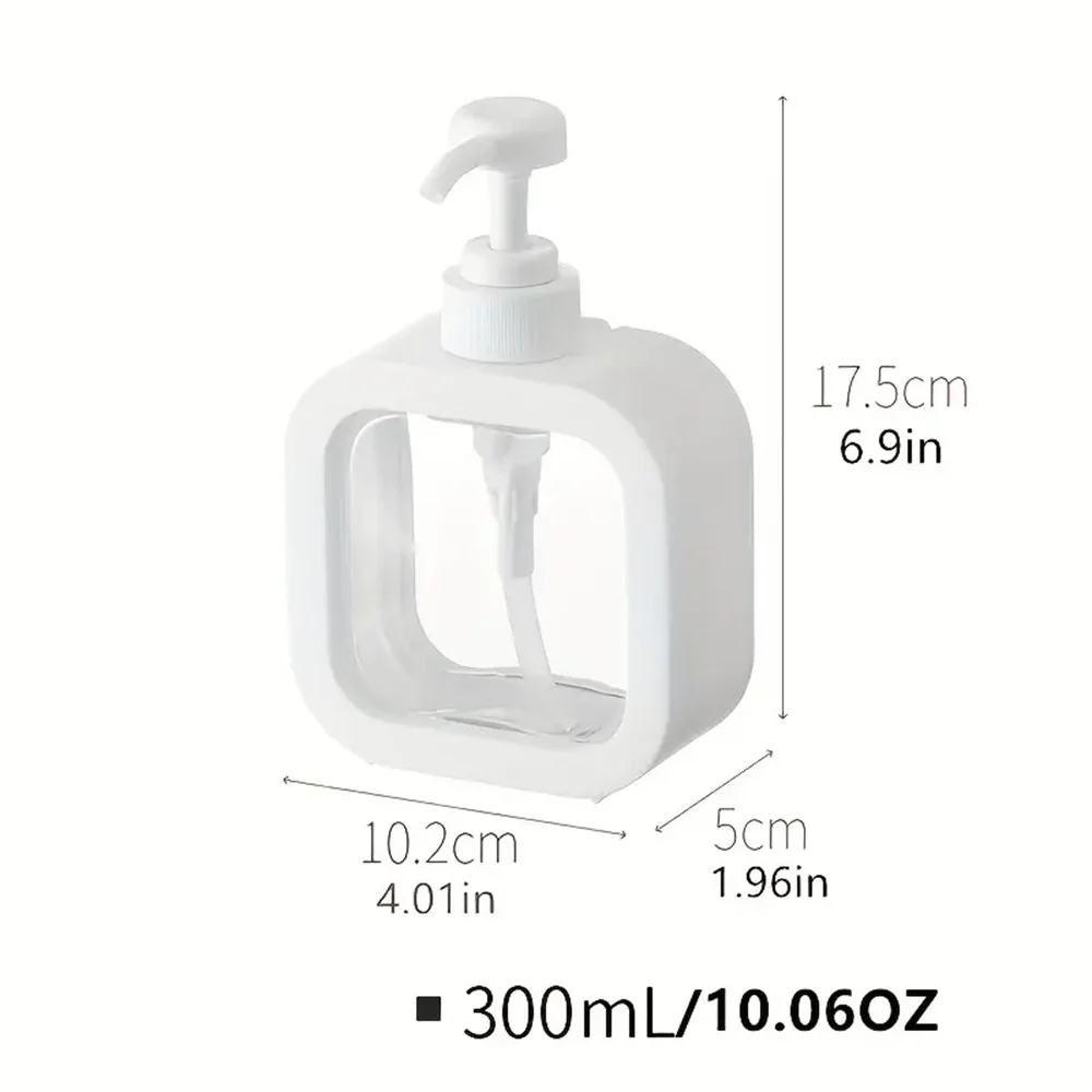 300/500ml Dispensador de jabón multifuncional para baño/cocina...