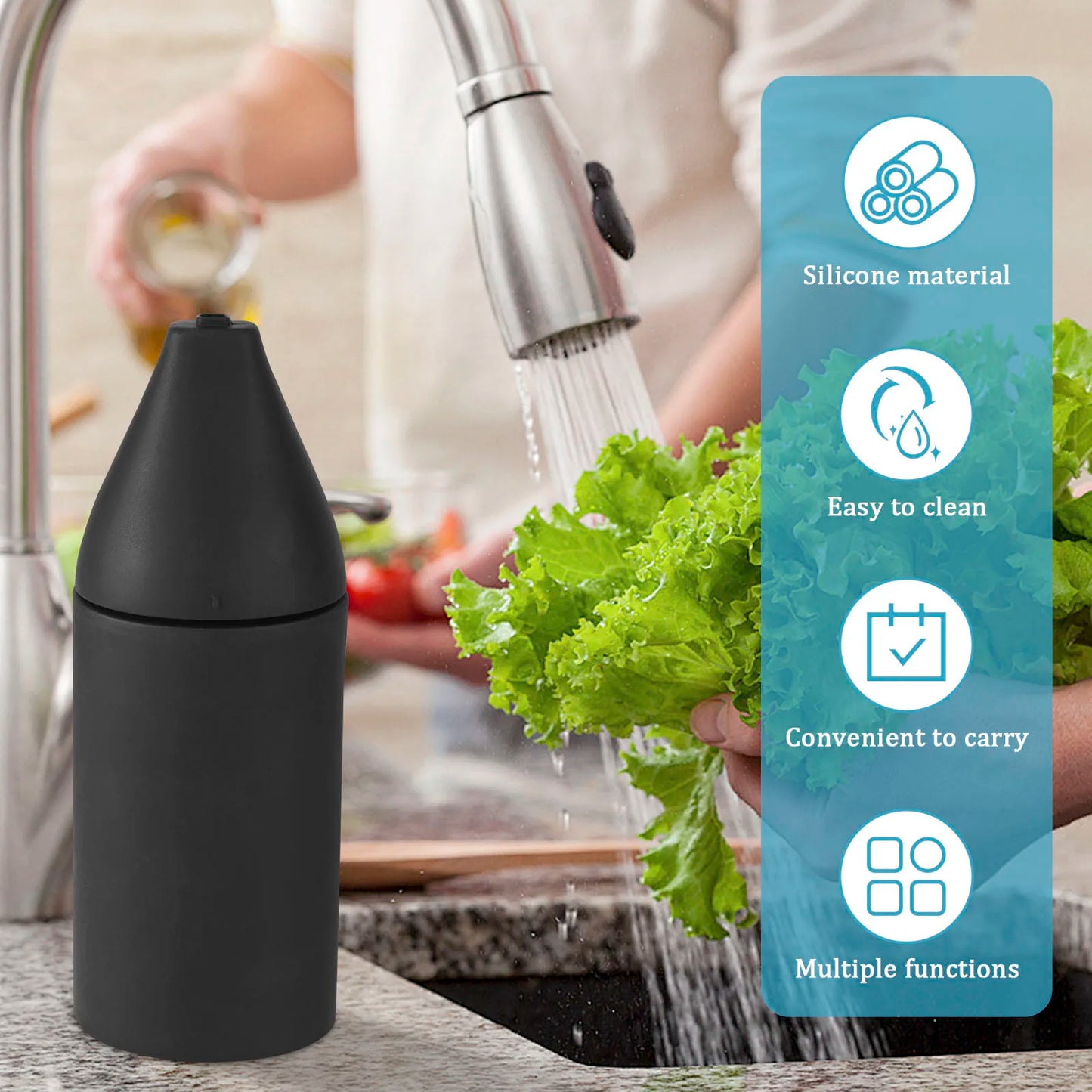 200ml Dispensador de jabón de silicona