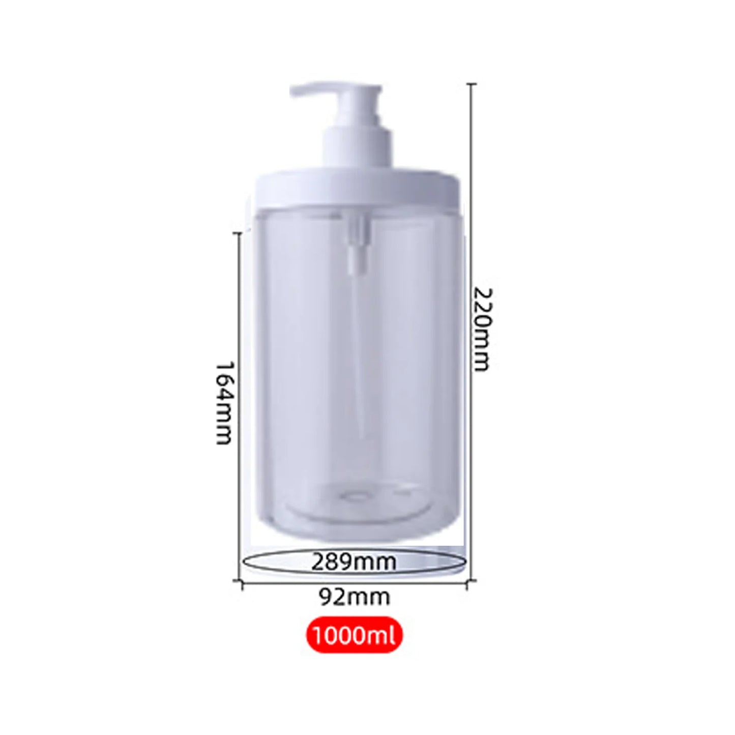 300/500ml Set de dispensadores de plástico