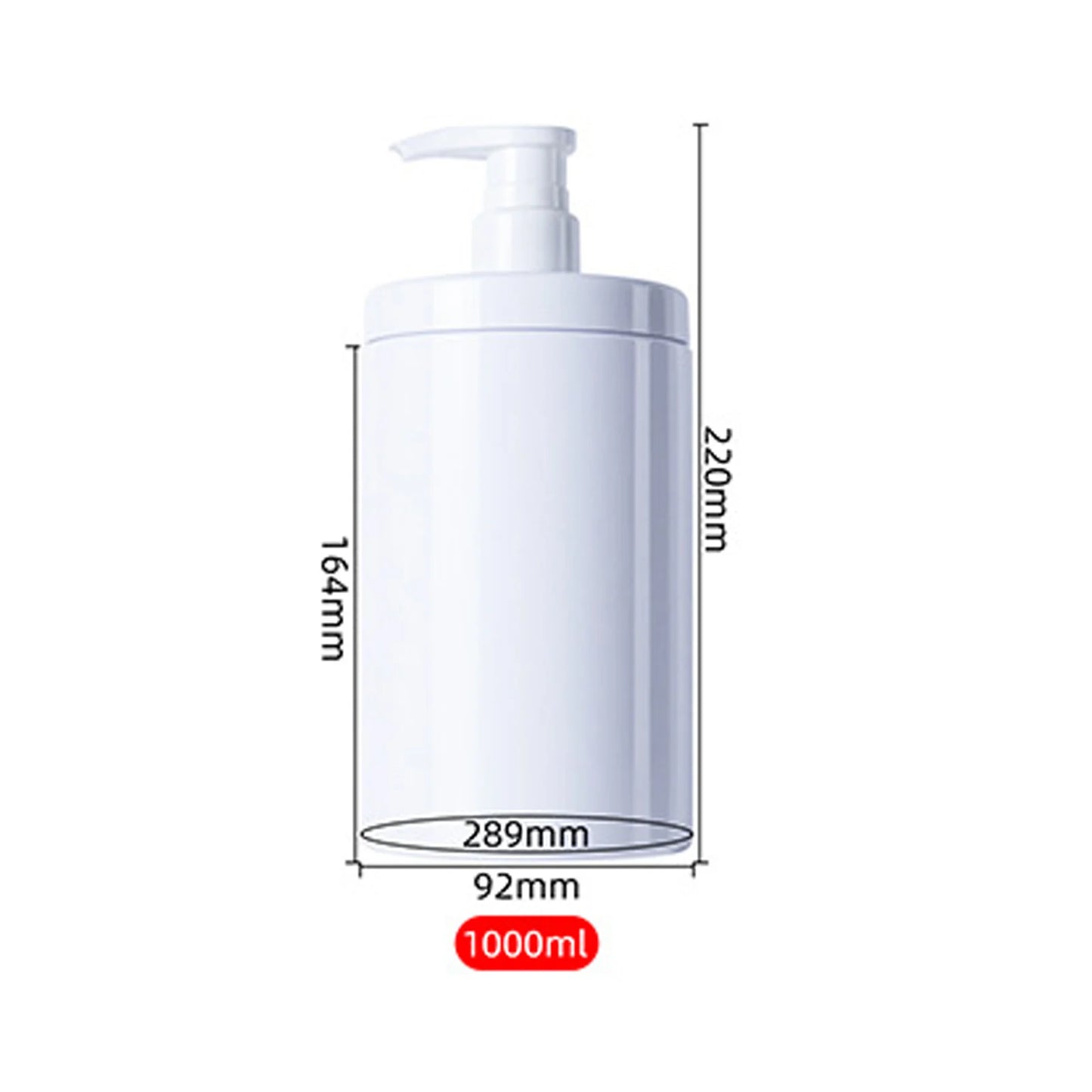 300/500ml Set de dispensadores de plástico