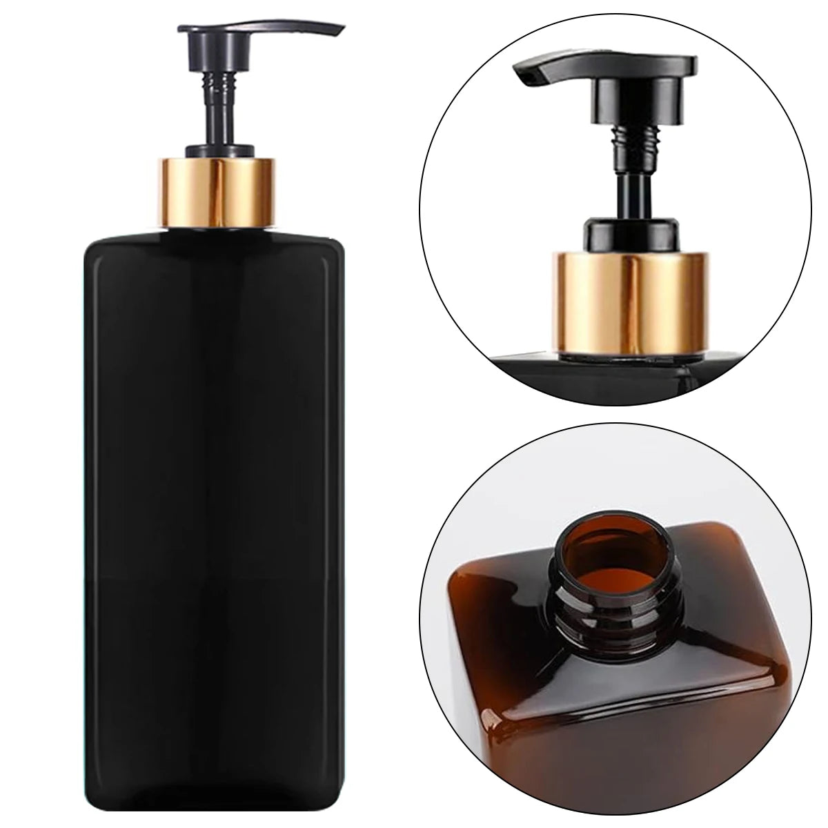 Botellas recargables de jabón para cocina/baño