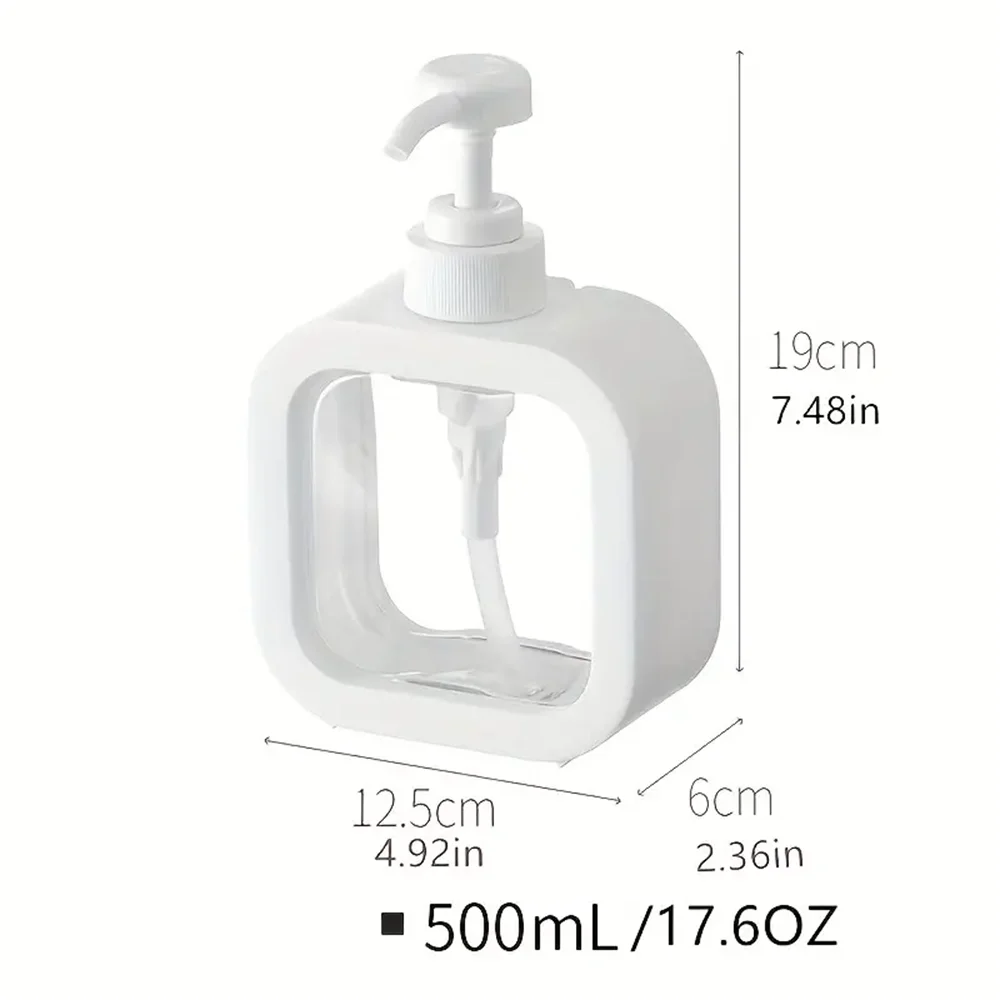 300/500ml Dispensador de jabón multifuncional para baño/cocina...