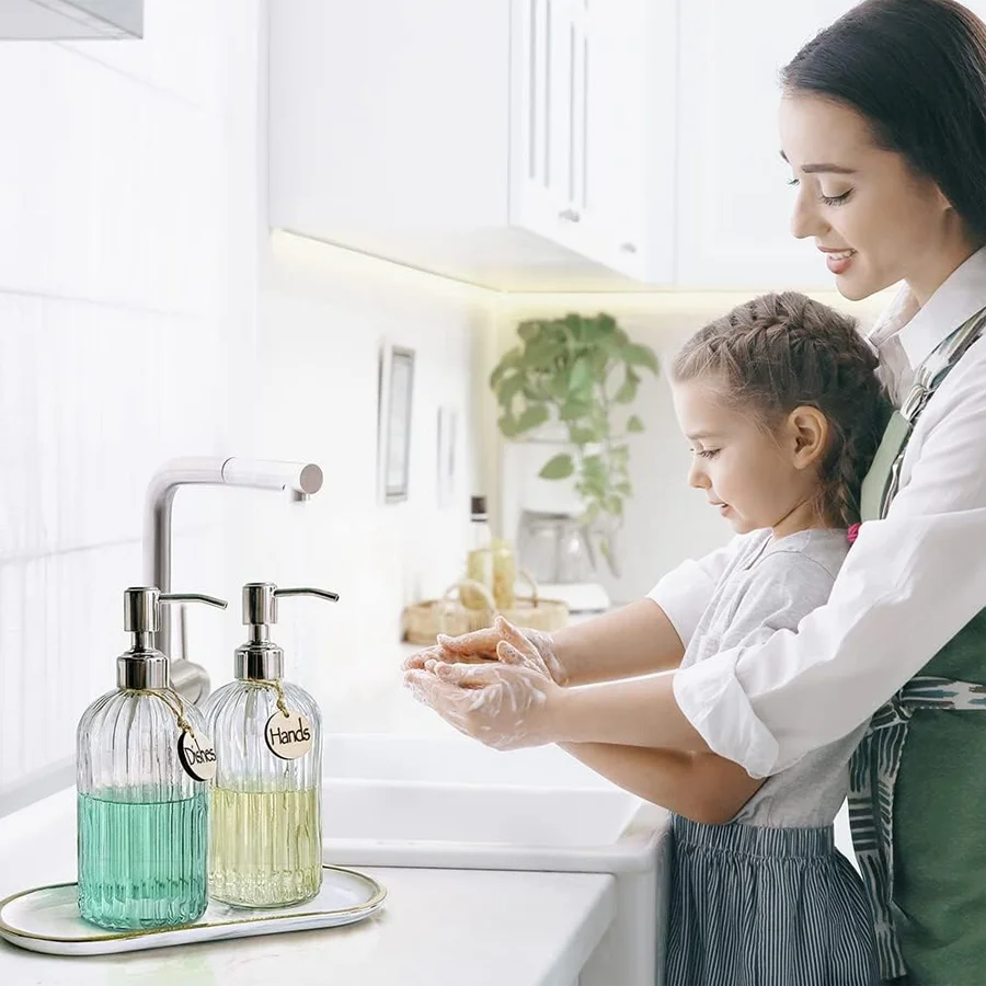 400ml Envases de jabón de plástico