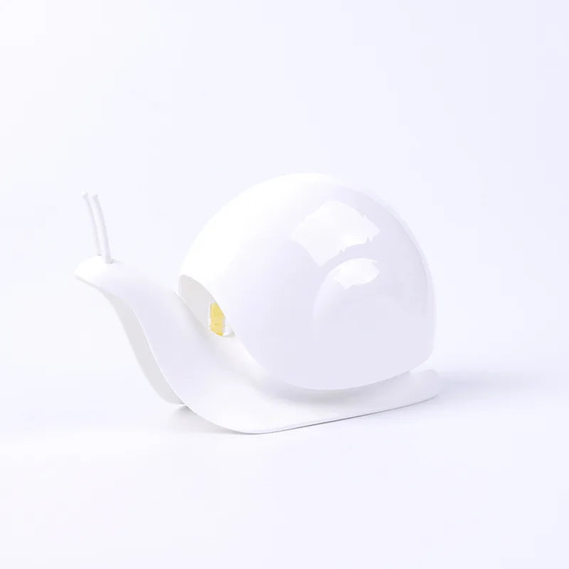 Dispensador de jabón con forma de caracol