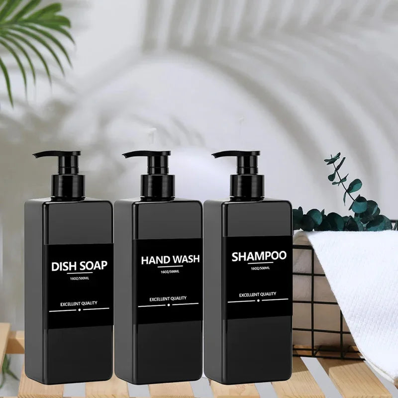 500ml Dispensador de jabón con gran variedad de colores y pegatinas para su función