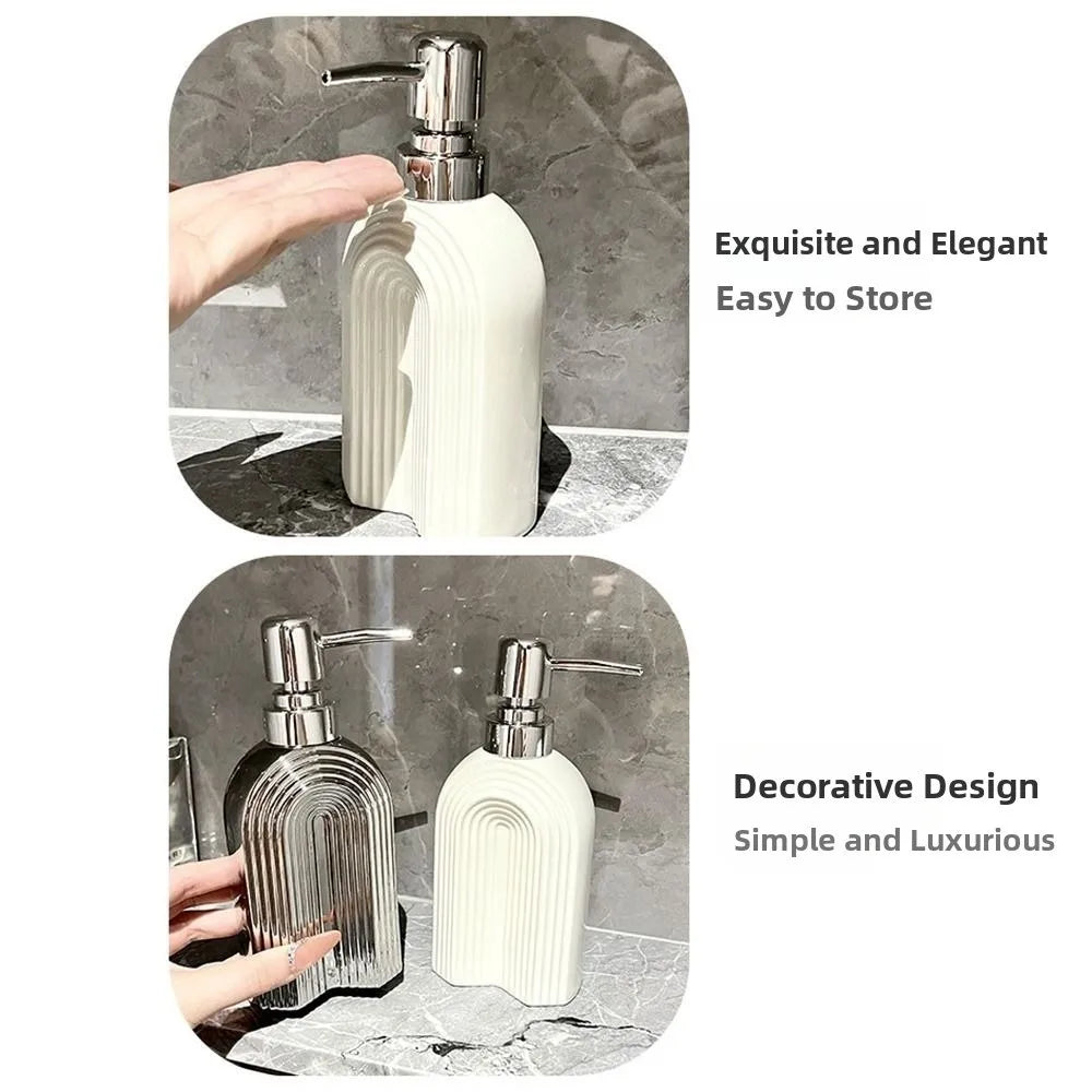 350ml Dispensador de jabón de cerámica